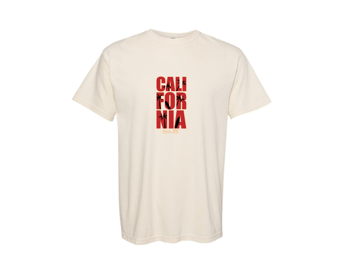 brand:Comfort Colors|color:Ivory|California T Shirt Design 17 Graphic T-Shirt