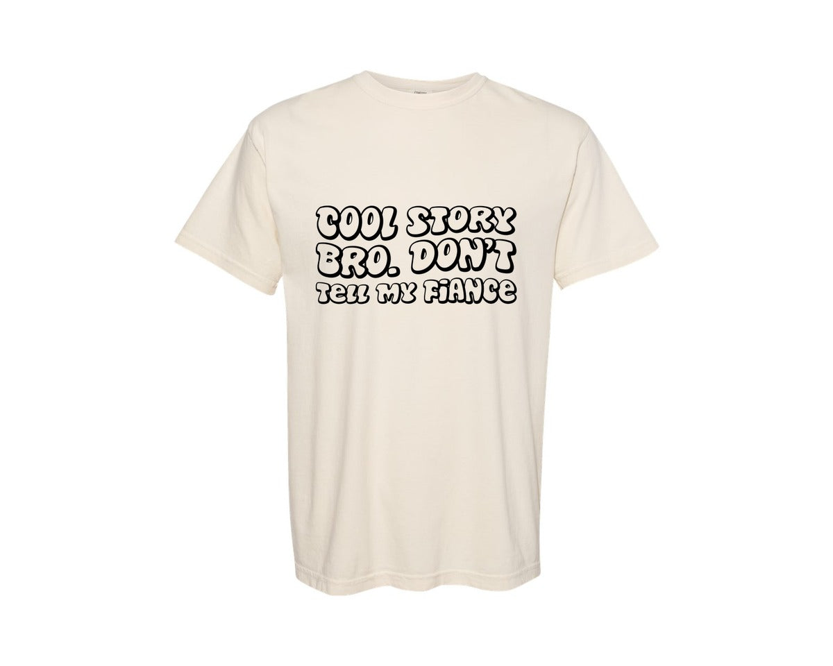 brand:Comfort Colors|color:Ivory|Retro Bachelor Party T Shirt Design Bund Graphic T-Shirt