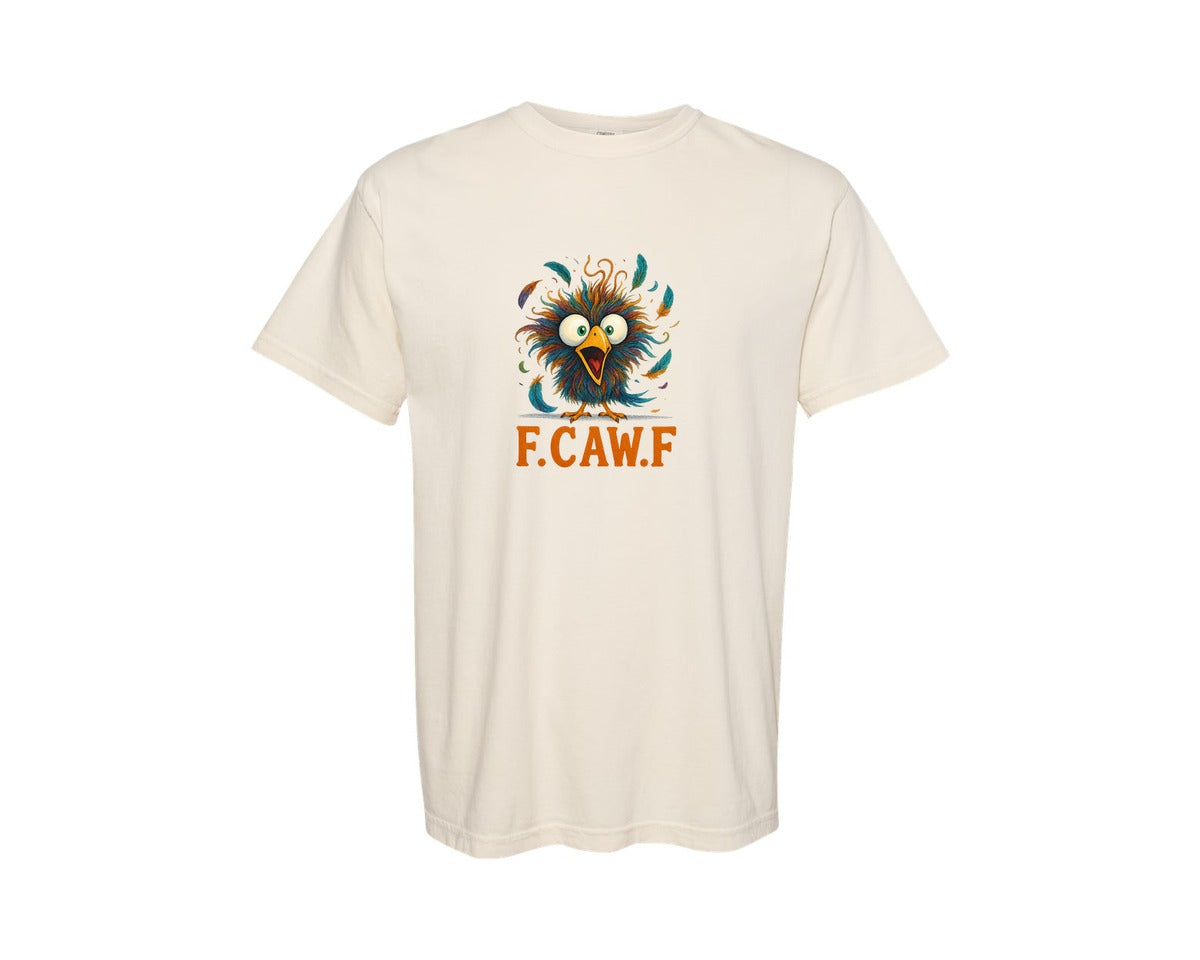 brand:Comfort Colors|color:Ivory|F Caw F 3 Graphic T-Shirt