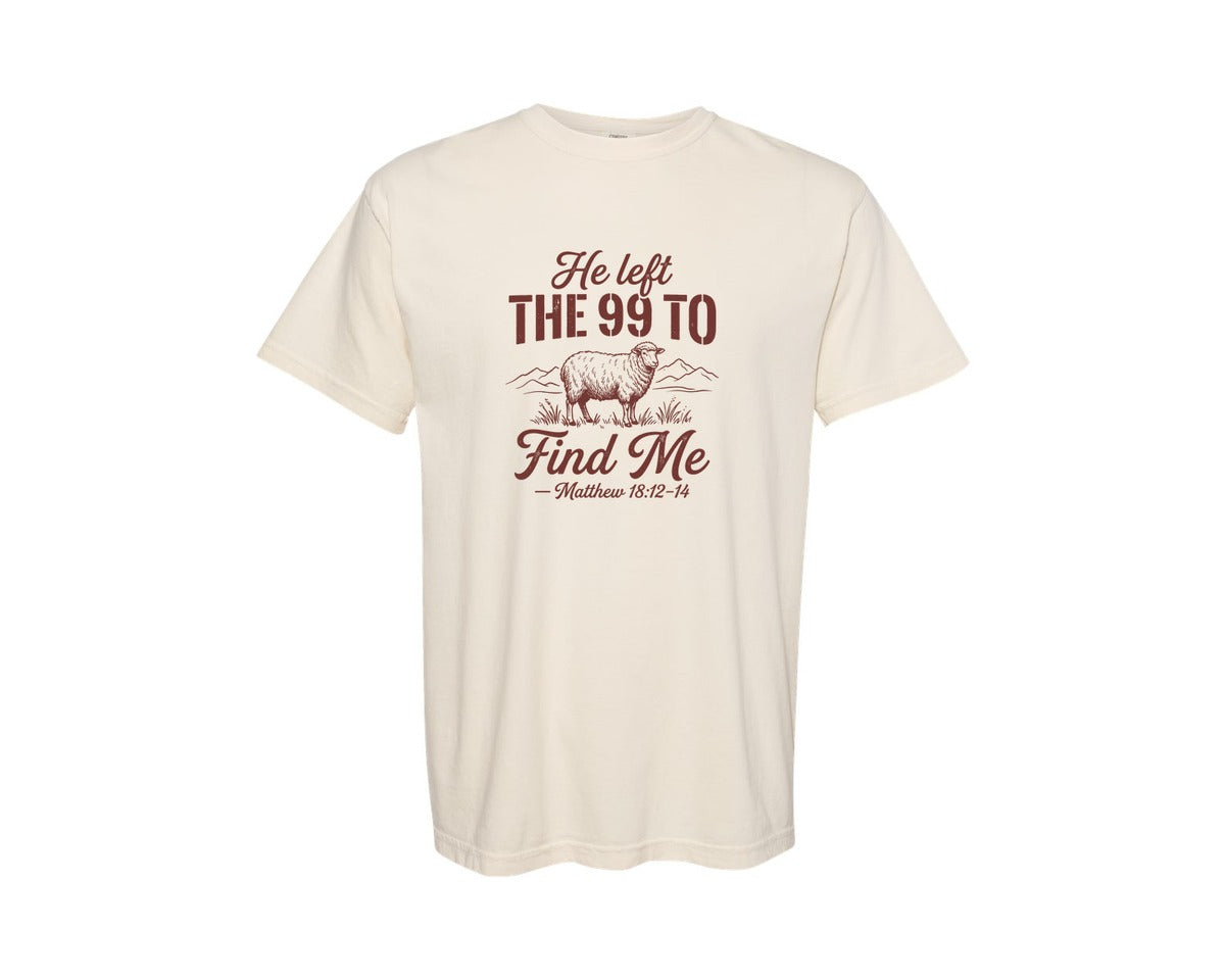brand:Comfort Colors|color:Ivory|Jesus Leaves The 99Png Graphic T-Shirt