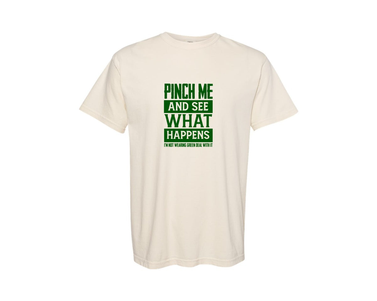 brand:Comfort Colors|color:Ivory|St Patricks Day Design 4 Graphic T-Shirt