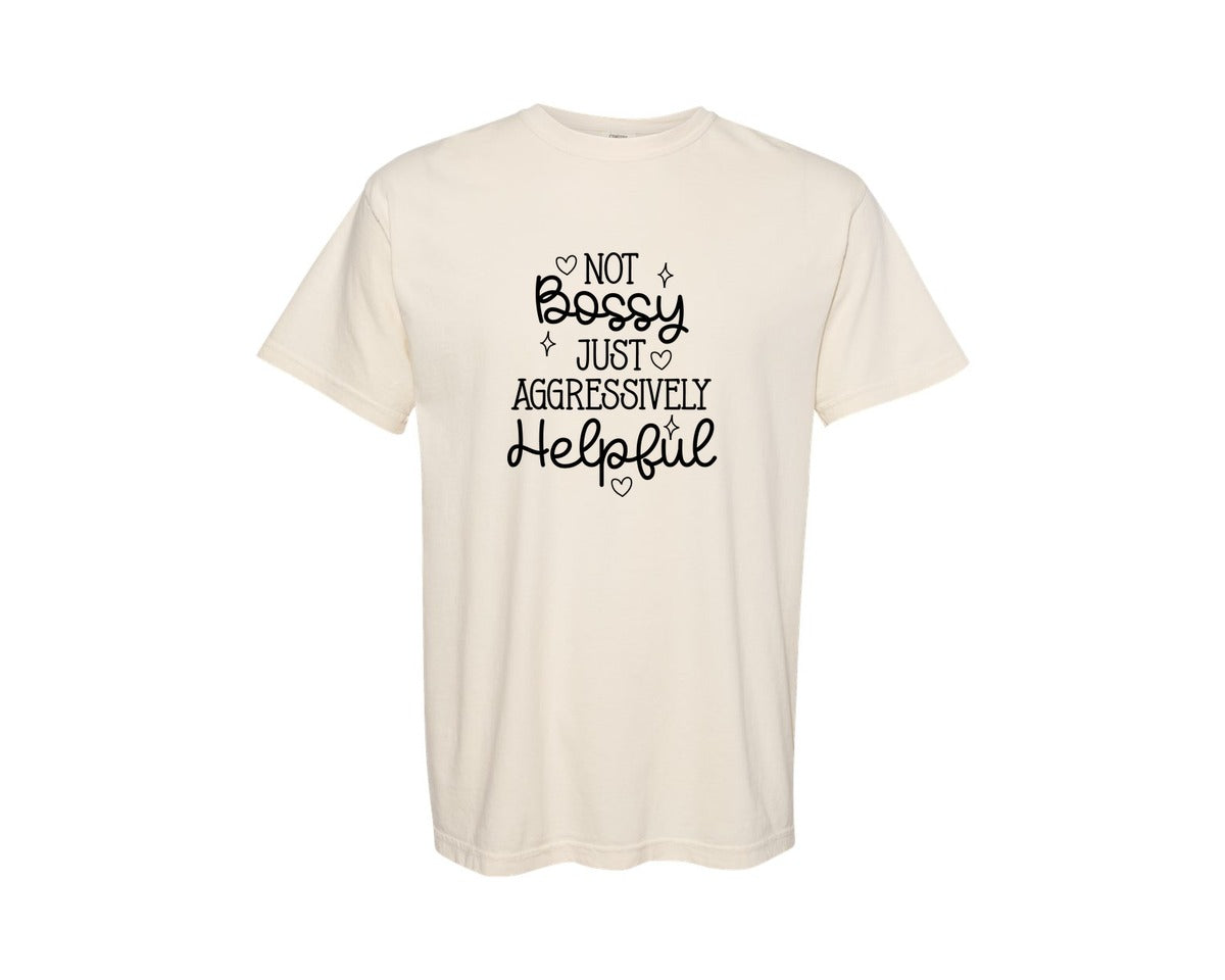 brand:Comfort Colors|color:Ivory|Sassy Girl Quote And Graphic T-Shirt