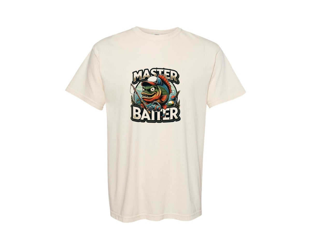 brand:Comfort Colors|color:Ivory|Master Baiter T Shirt 2 Graphic T-Shirt