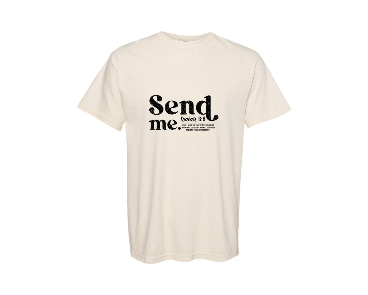 brand:Comfort Colors|color:Ivory|Send Me Your 41 Is Coming Pngjesus Graphic T-Shirt