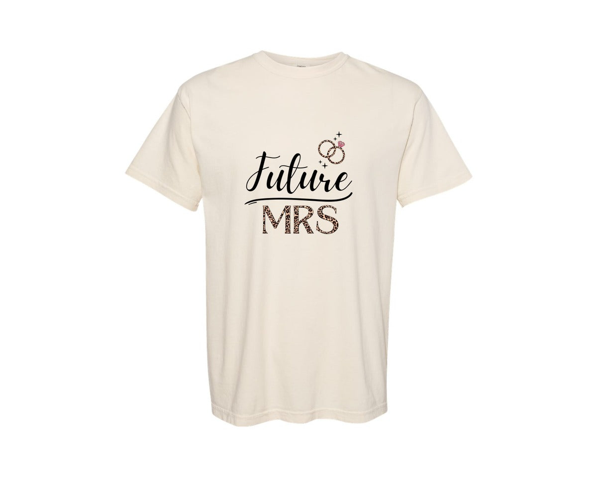 brand:Comfort Colors|color:Ivory|Bride To Be Engagement Party Graphic T-Shirt