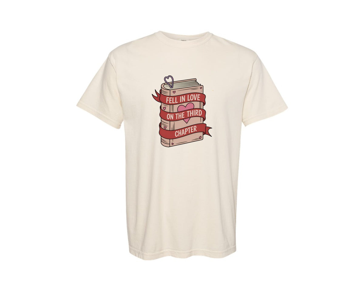 brand:Comfort Colors|color:Ivory|Bookish Love Quote For Readers Graphic T-Shirt