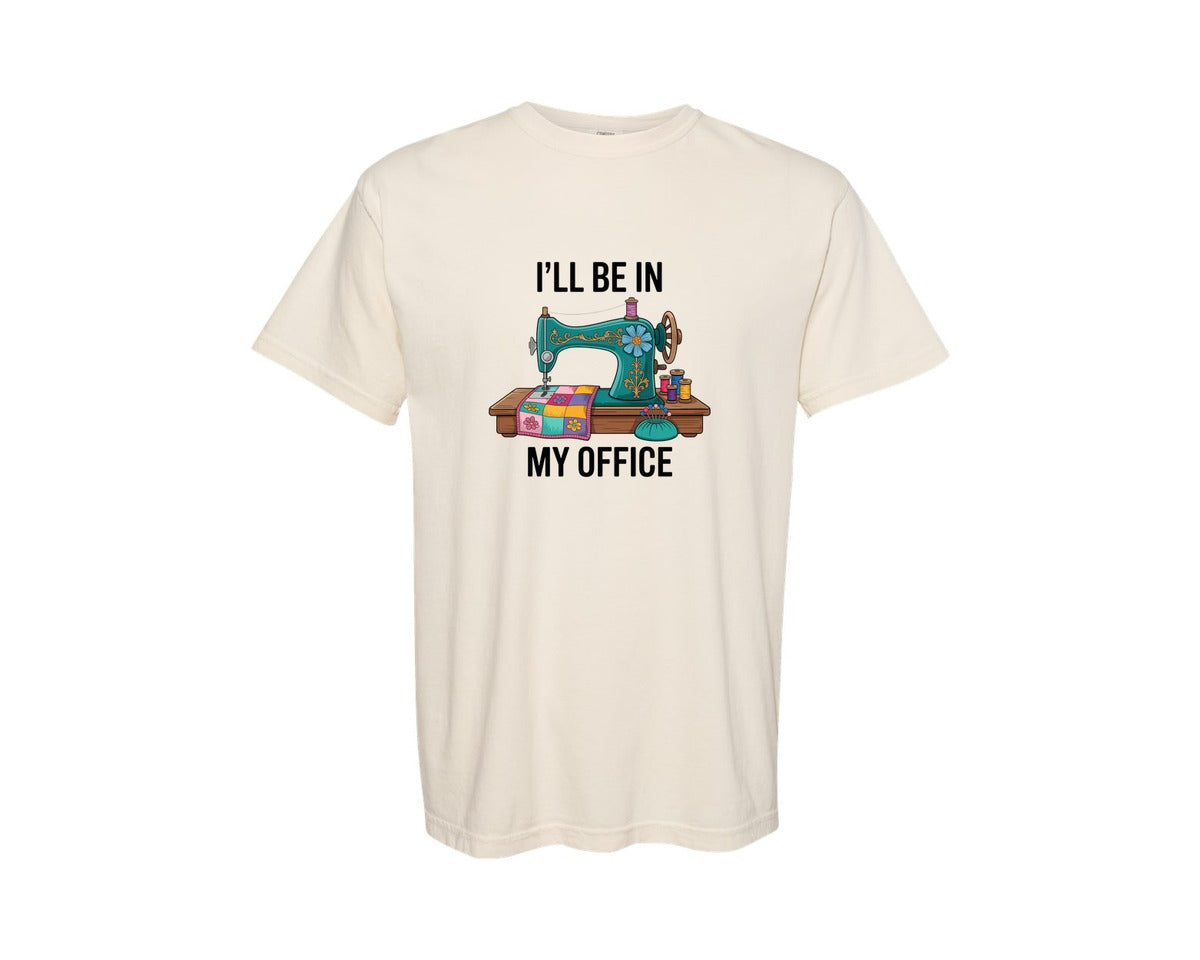 brand:Comfort Colors|color:Ivory|Craft Room Office Graphic T-Shirt