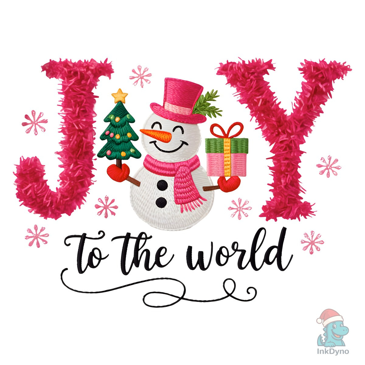Joy To The World Christmas Nativity Design