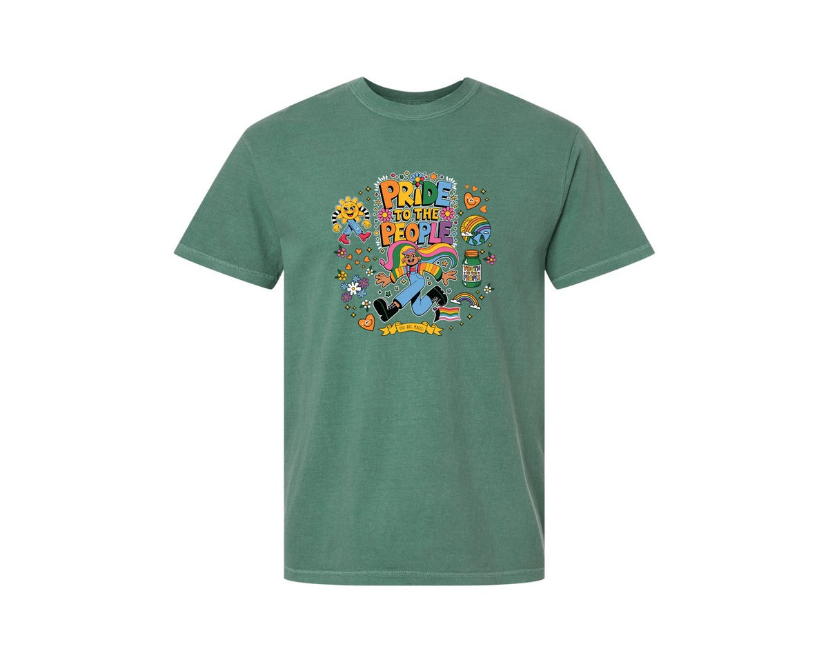 brand:Comfort Colors|color:Light Green|Funny Lgbt 3 Graphic T-Shirt