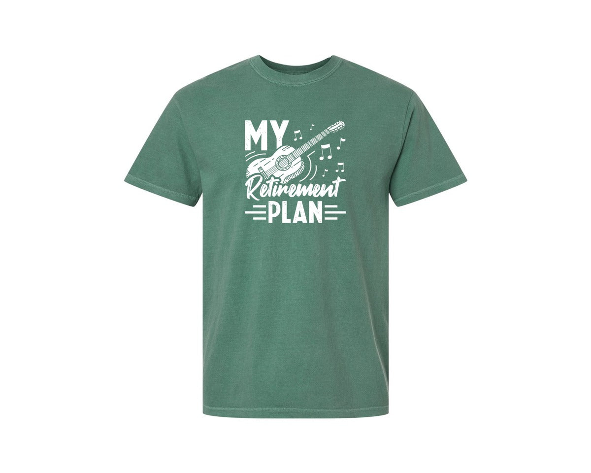 brand:Comfort Colors|color:Light Green|My Retirement Plan T Shirt 4 Graphic T-Shirt