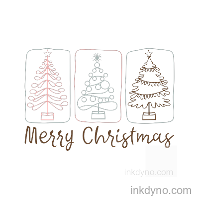 Merry Christmas_6 DTF Transfer – Ready to Press (Christmas)