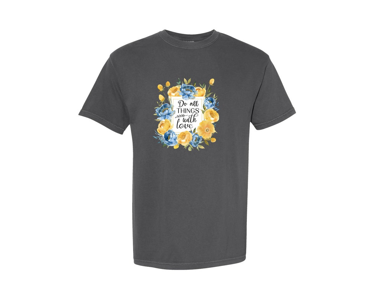 brand:Comfort Colors|color:Pepper|Boho Inspirational Graphic T-Shirt