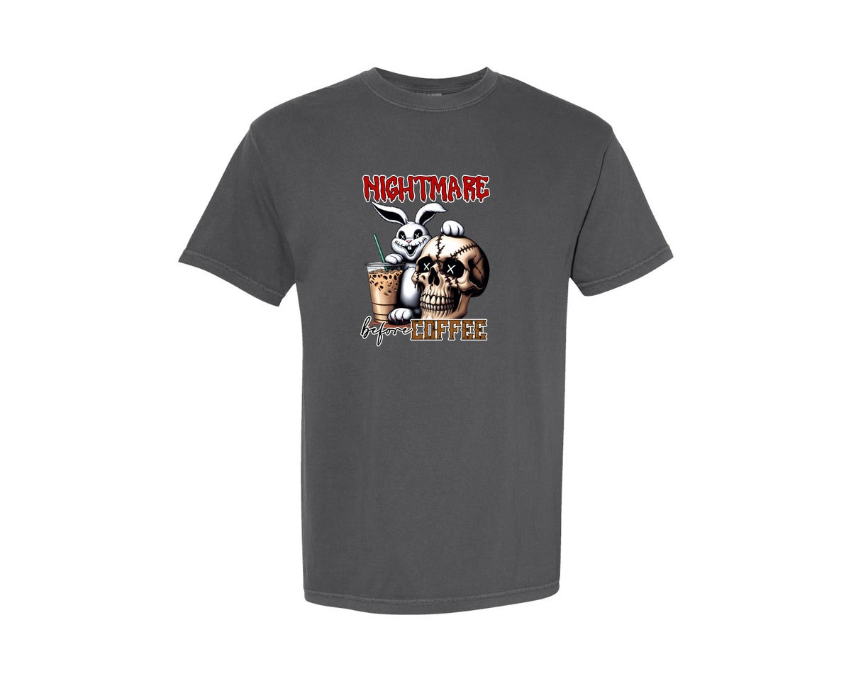 brand:Comfort Colors|color:Pepper|Halloween Voodoo Graphic T-Shirt