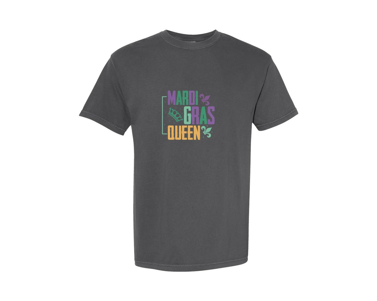 brand:Comfort Colors|color:Pepper|Mardi Gras 4 Graphic T-Shirt