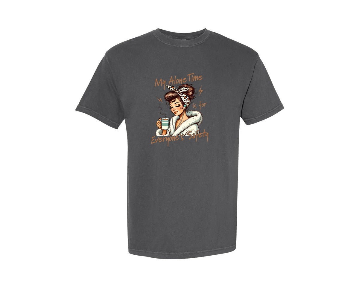 brand:Comfort Colors|color:Pepper|Funny Mothers Day Sarcastic Mama Mom Graphic T-Shirt