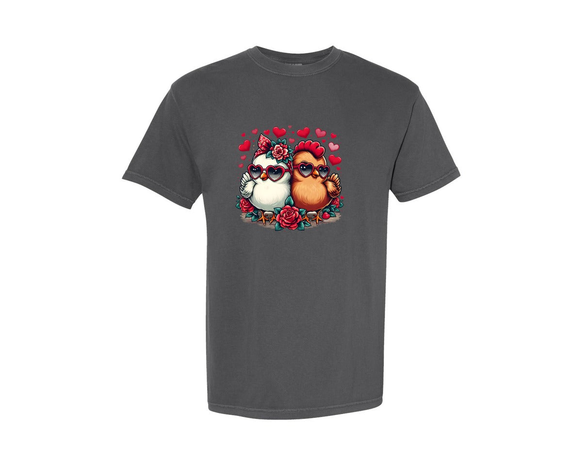brand:Comfort Colors|color:Pepper|Funny Valentine T Shirt Graphic T-Shirt