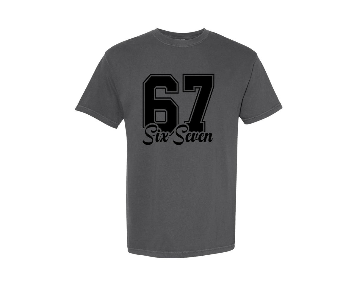 brand:Comfort Colors|color:Pepper|67 Six Seven Graphic T-Shirt