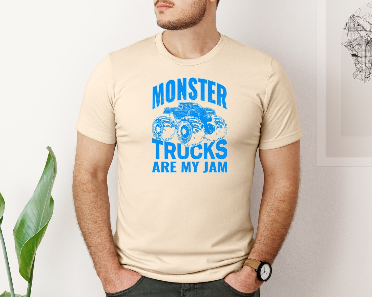 brand:Bella Canvas|color:Soft Cream|Truck Driver T Shirt Design 4 Graphic T-Shirt