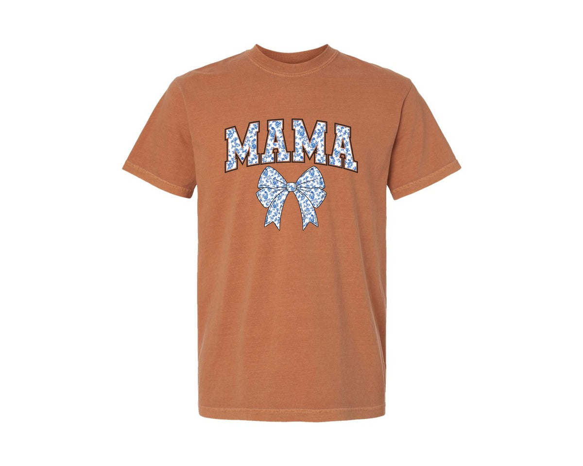 brand:Comfort Colors|color:Yam|Mama Chinoiserie Graphic T-Shirt