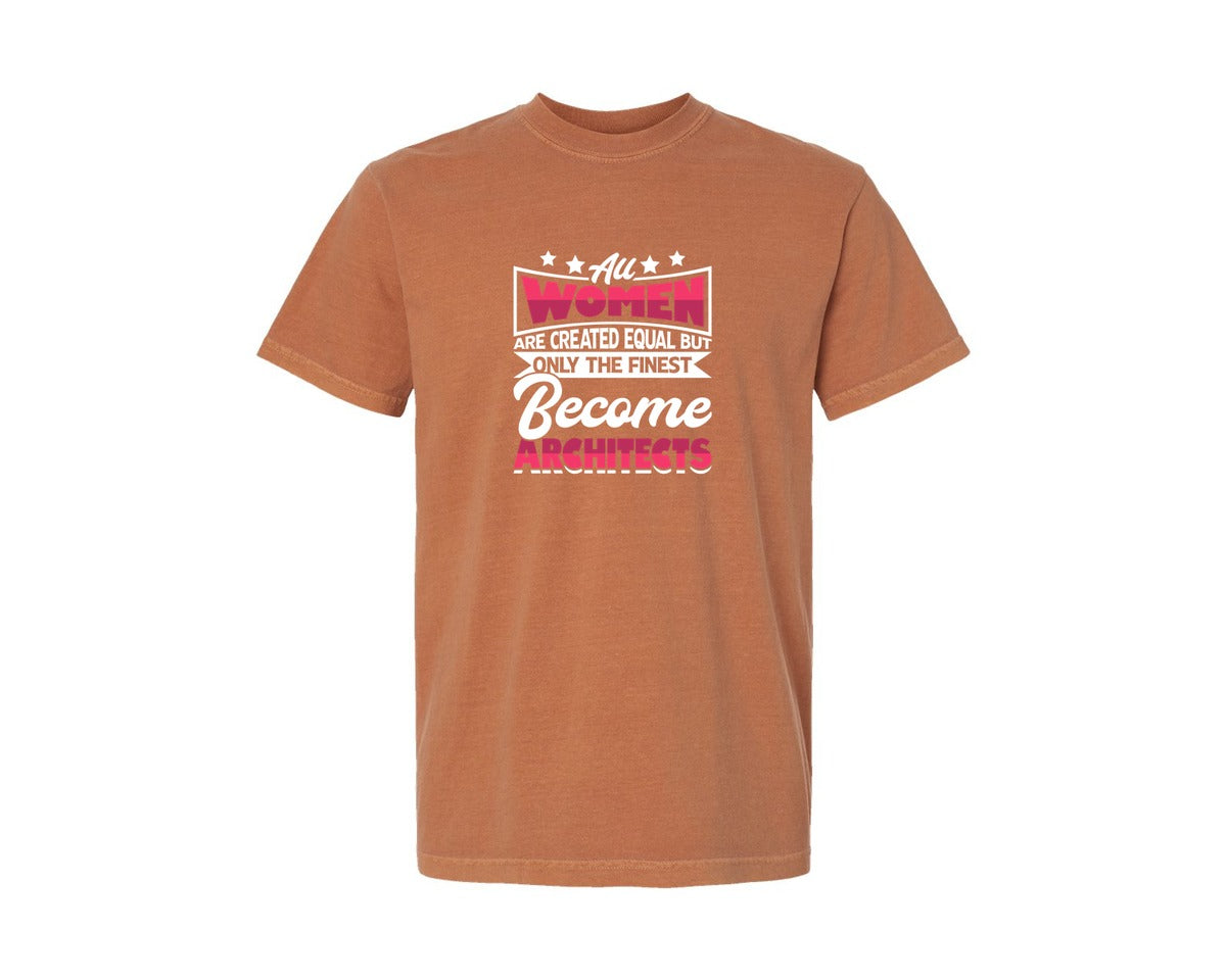 brand:Comfort Colors|color:Yam|Architect Architecture T Shirt Design 161 Graphic T-Shirt