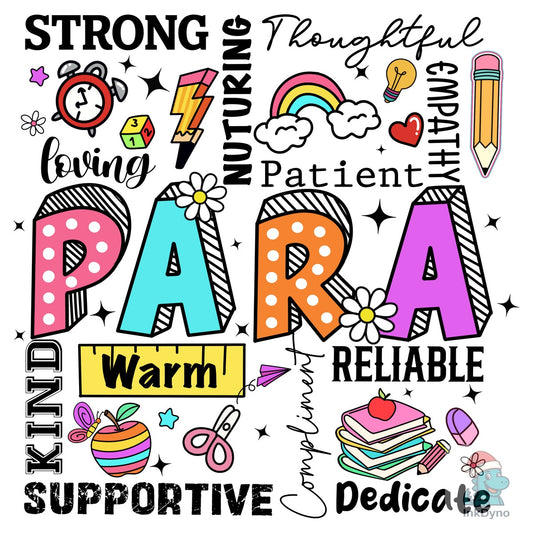 Para Teacher Warm - DTF Transfer
