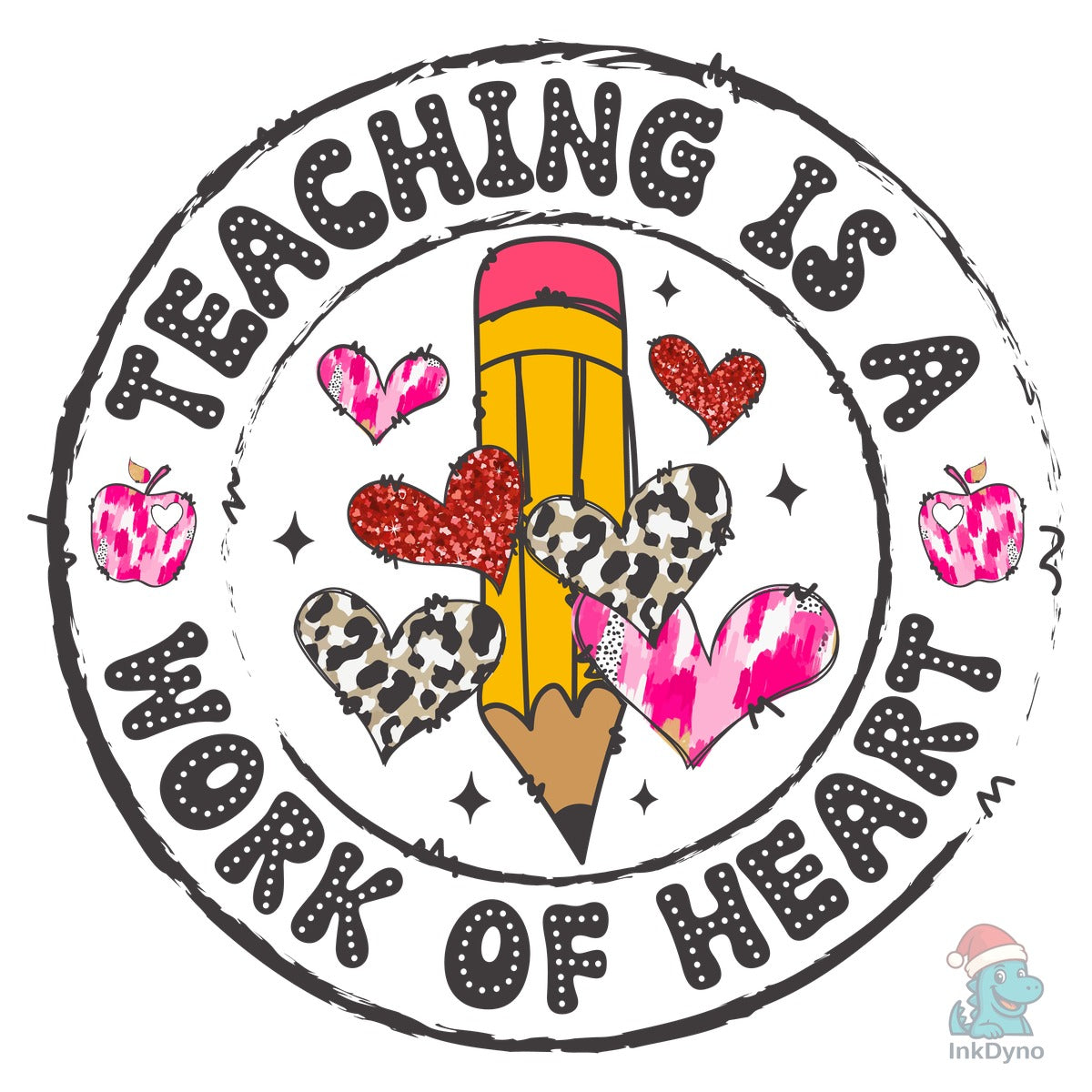 Valentine Teacher Coquette Pencil
