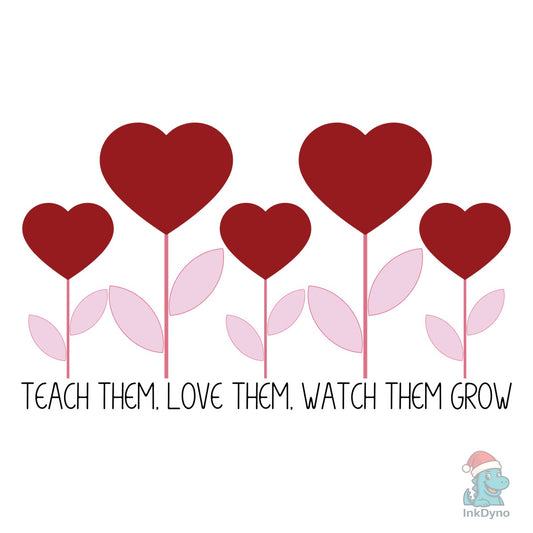 Valentine's Day Teacher Valentine - DTF Transfer