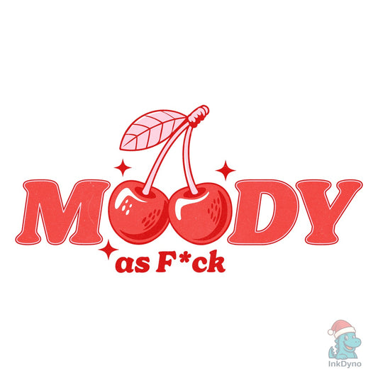 Moody AF Valentine Cherries - DTF Transfer