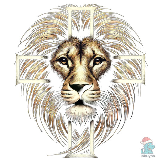 Jesus Lion Jesus Christian - DTF Transfer