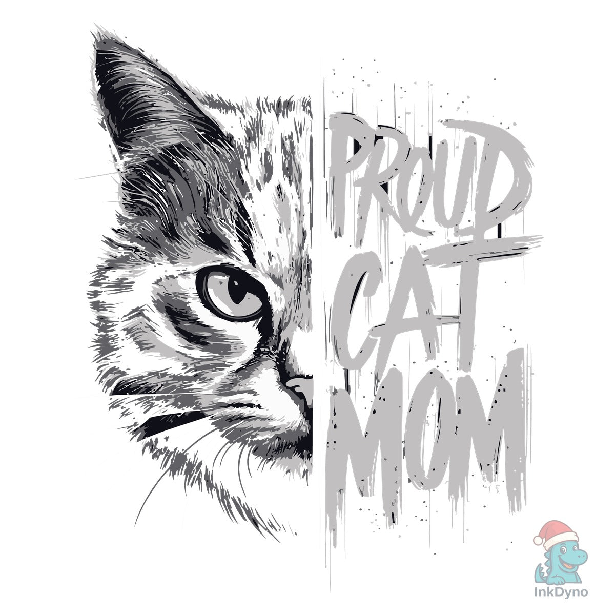 PROUD CAT MOM MOTHER'S DAY CAT LOVER