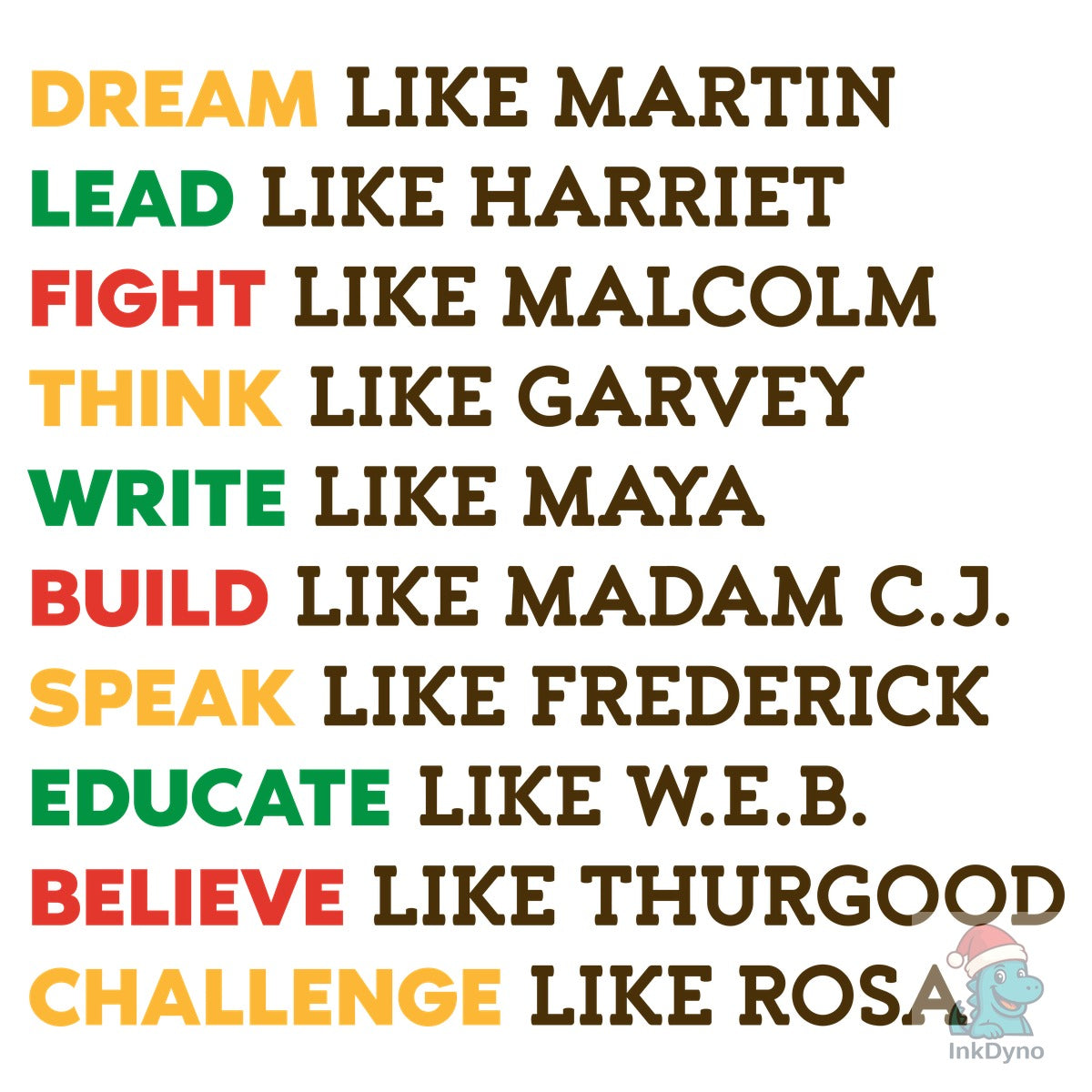 Dream Like Martin T-shirt