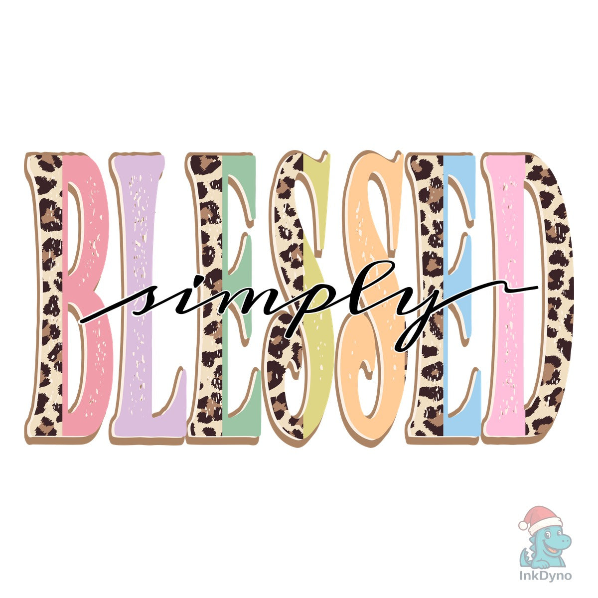 Simply Blessed Leopard Faith Design