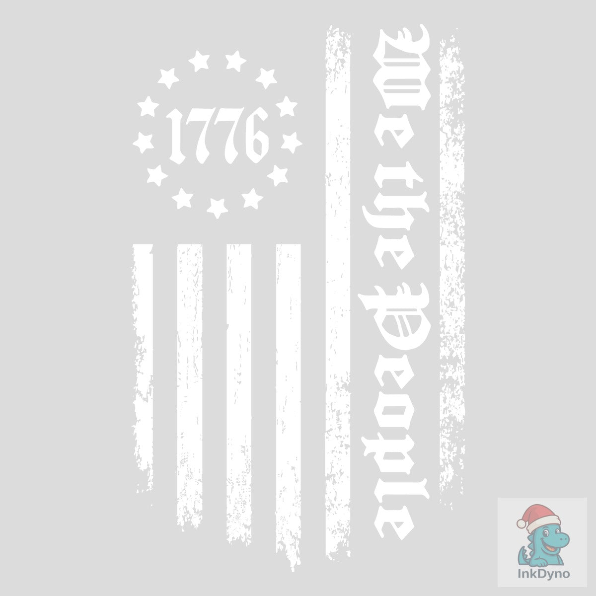 We the People Design Patriotic Flag