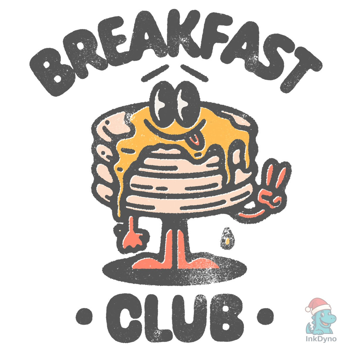 Breakfast Club Pancake Mascot
