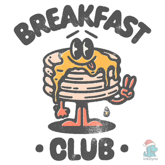 Breakfast Club Pancake Mascot - DTF Transfer