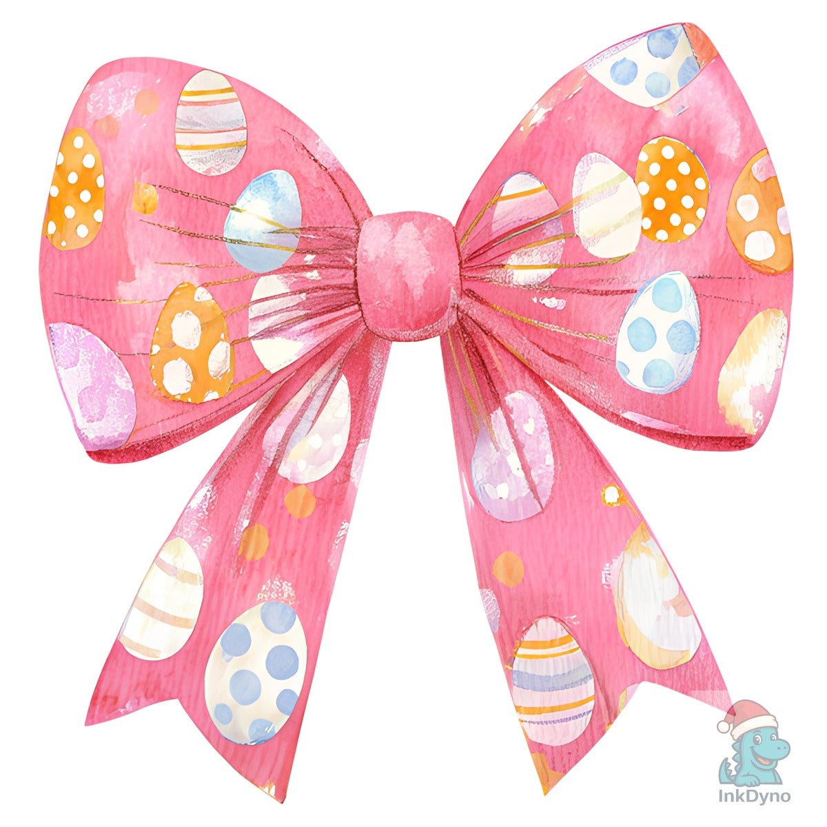 Easter Egg Coquette Bow