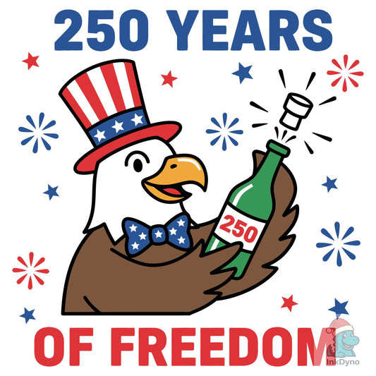 250 Years of Freedom Eagle - DTF Transfer