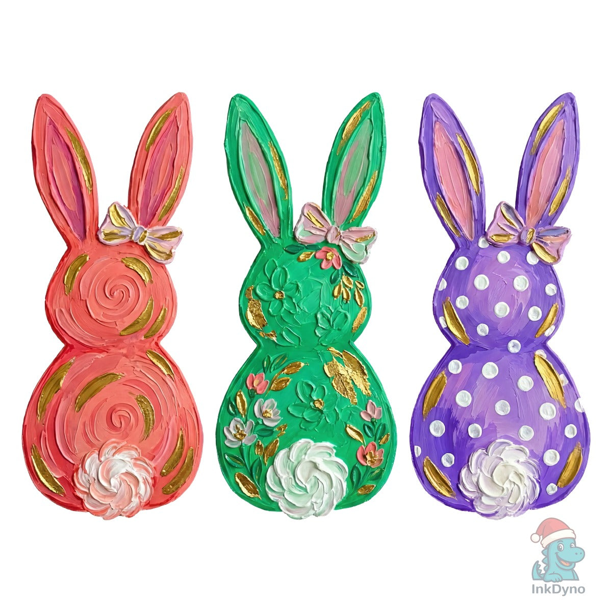 Painted Easter Bunny Sublimation
