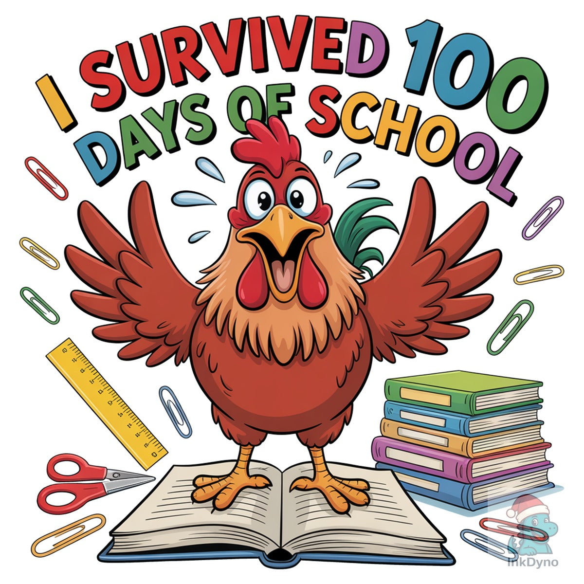 I Survived 100 Days of School Funny