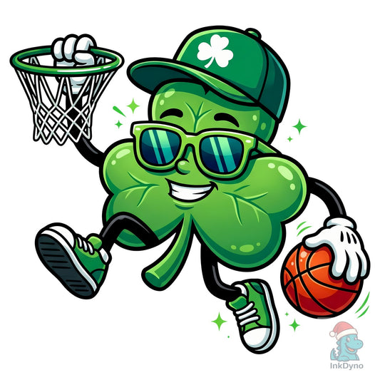 Shamrock Basketball St Patrick's - DTF Transfer