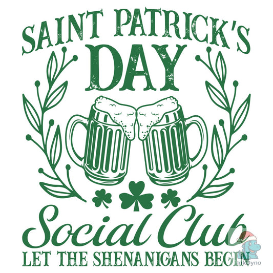 Shenanigans Funny St Patrick's Day - DTF Transfer