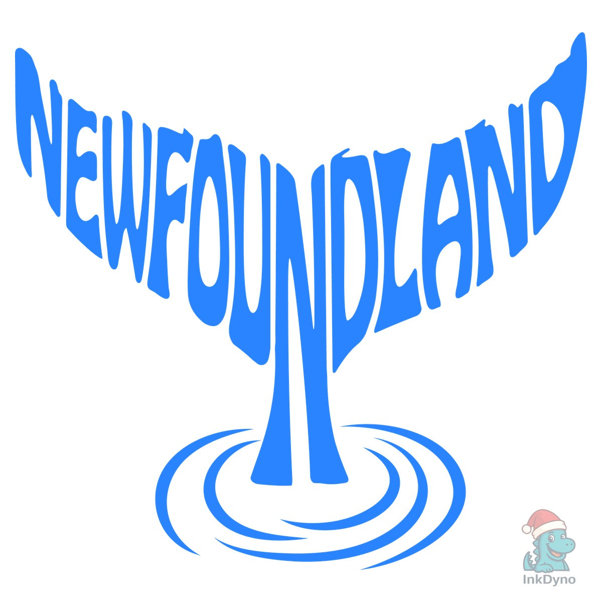 Newfoundland Word Art Heart