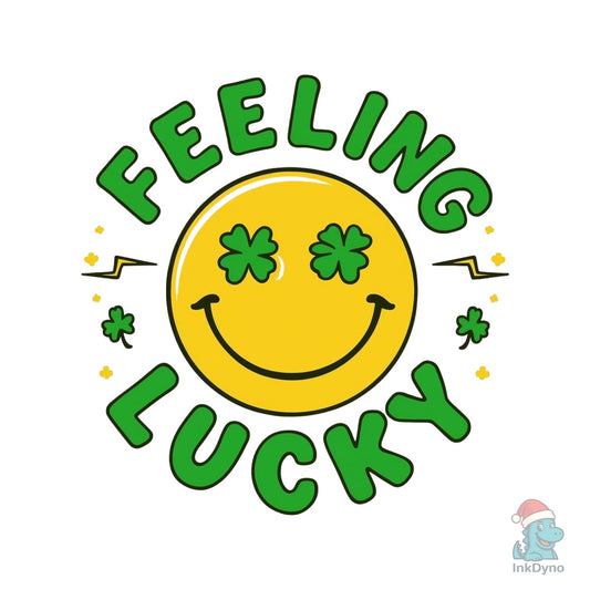 St.Patrick's Day Feeling Lucky Smile - DTF Transfer
