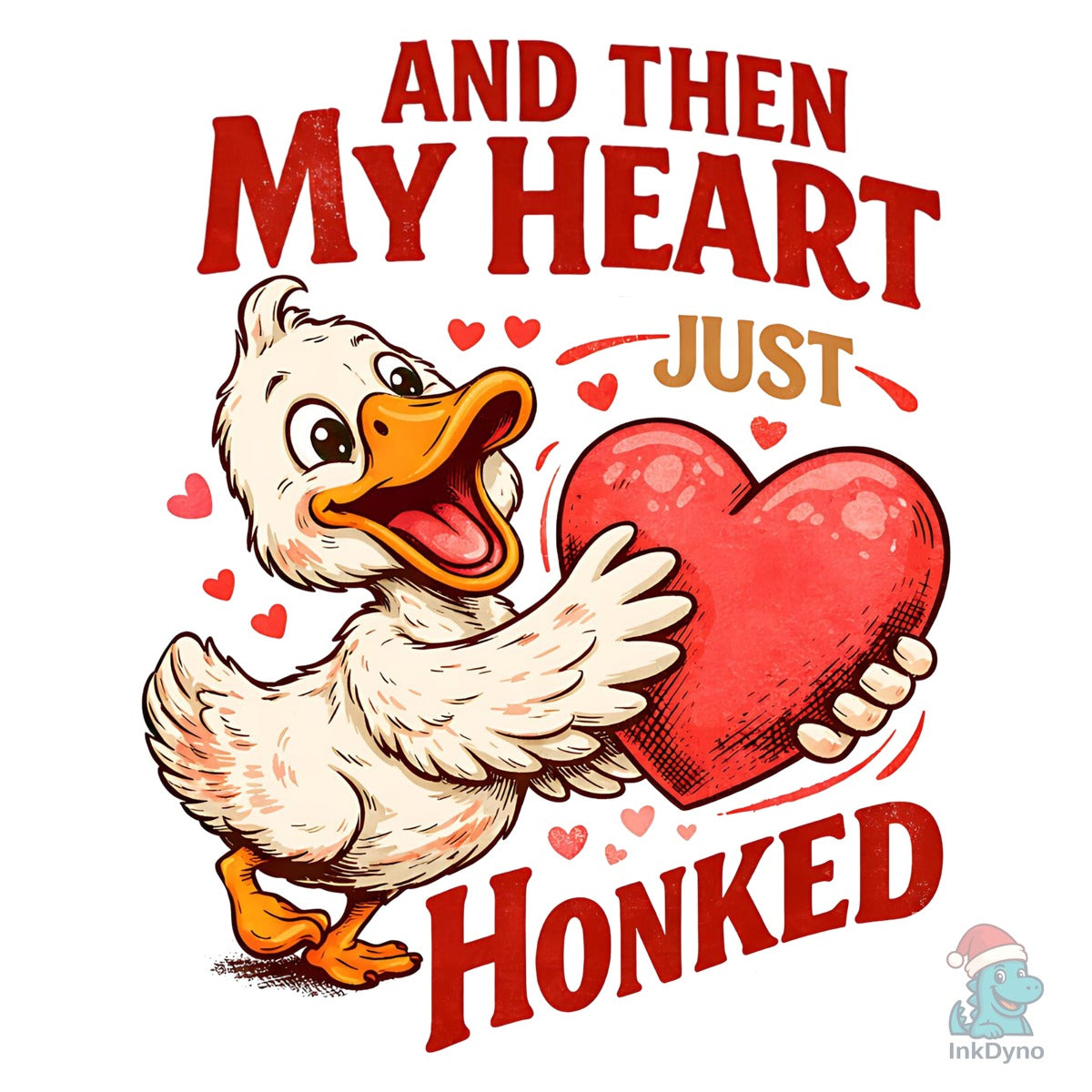 Funny Goose Valentine Valentine