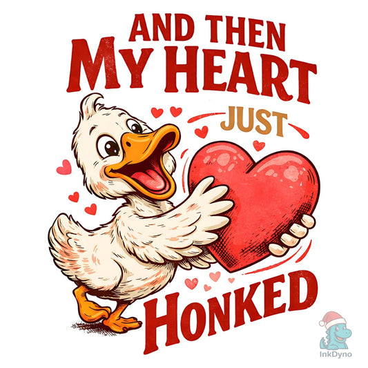 Funny Goose Valentine Valentine - DTF Transfer