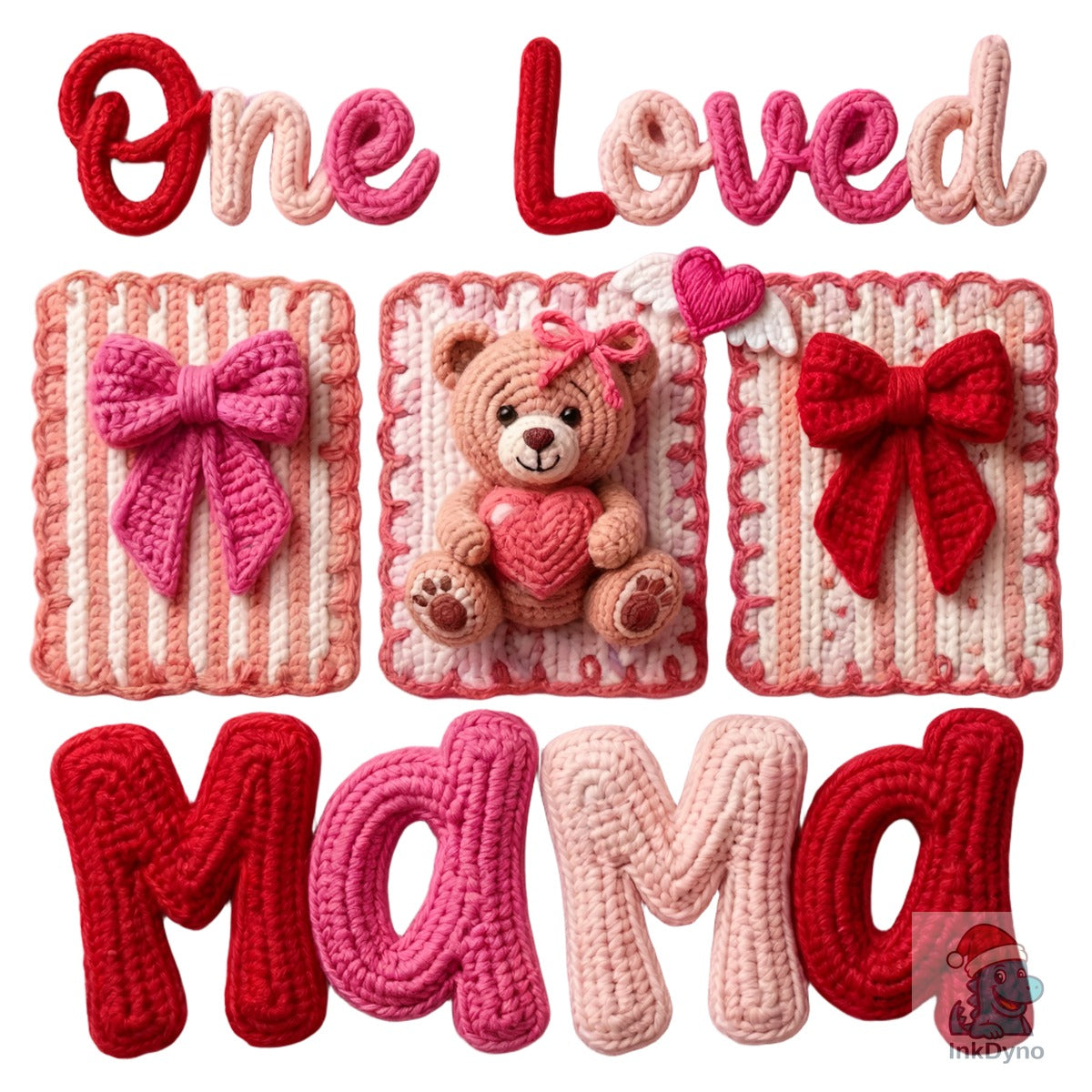 One Loved Mama Faux Yarn Crochet