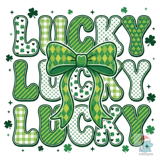 Lucky Bow St Patrick's - DTF Transfer