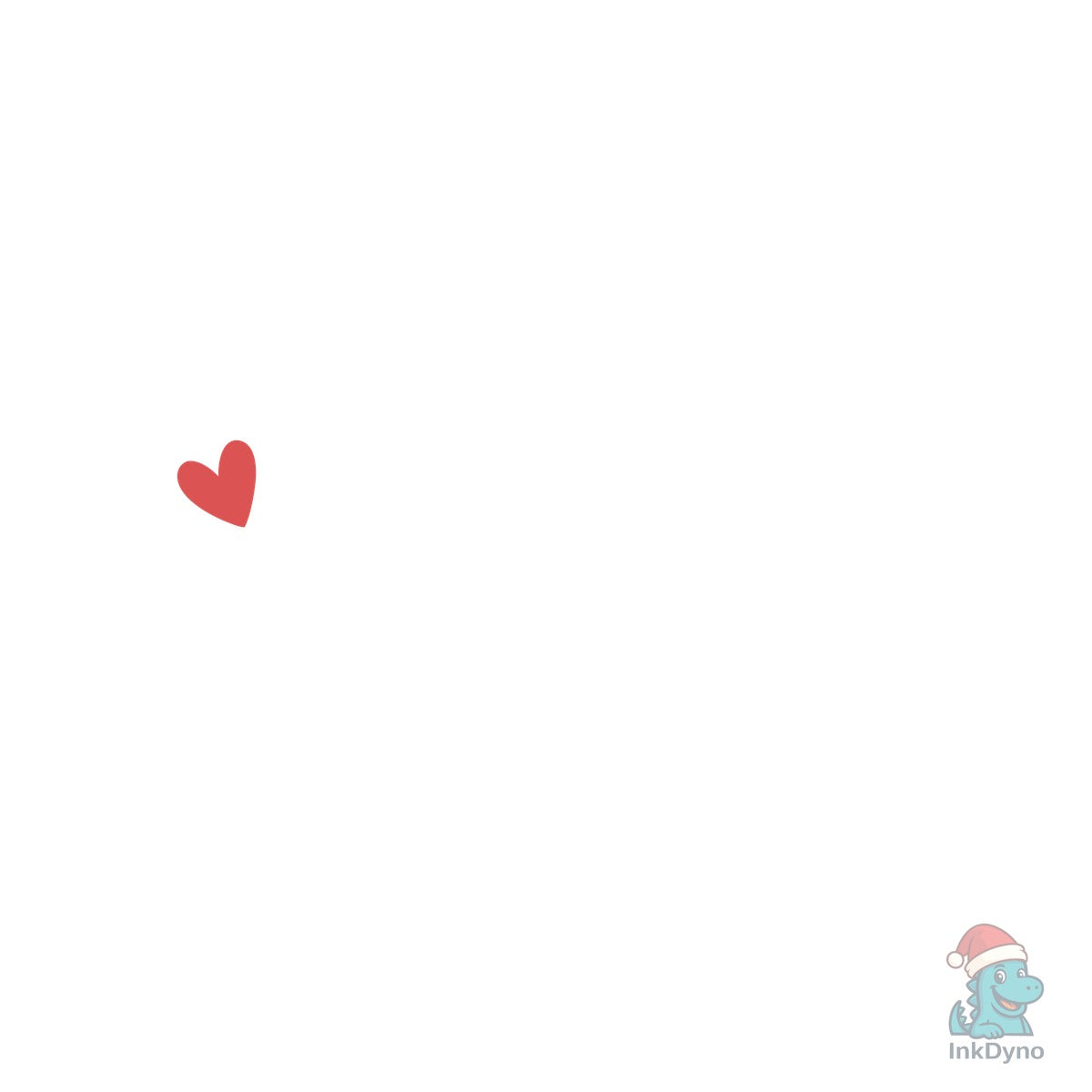 Cat Mom Line Art Heart Paw Print