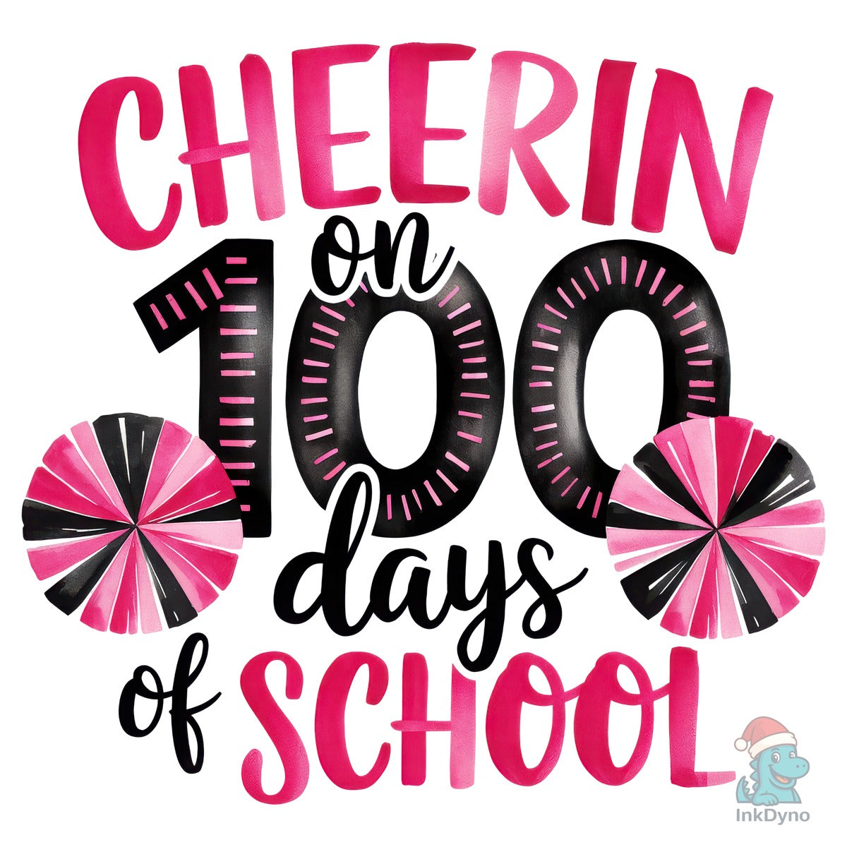 Cheering on 100 Days of School