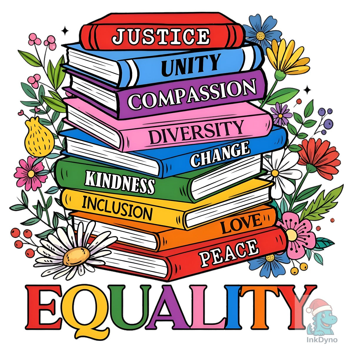Equality Values Books Pride Illustration